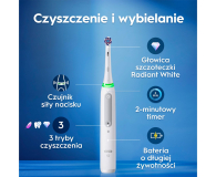 Oral-B Szczoteczka magnetyczna iO3 (matowa biała) - 1601546 - zdjęcie 5